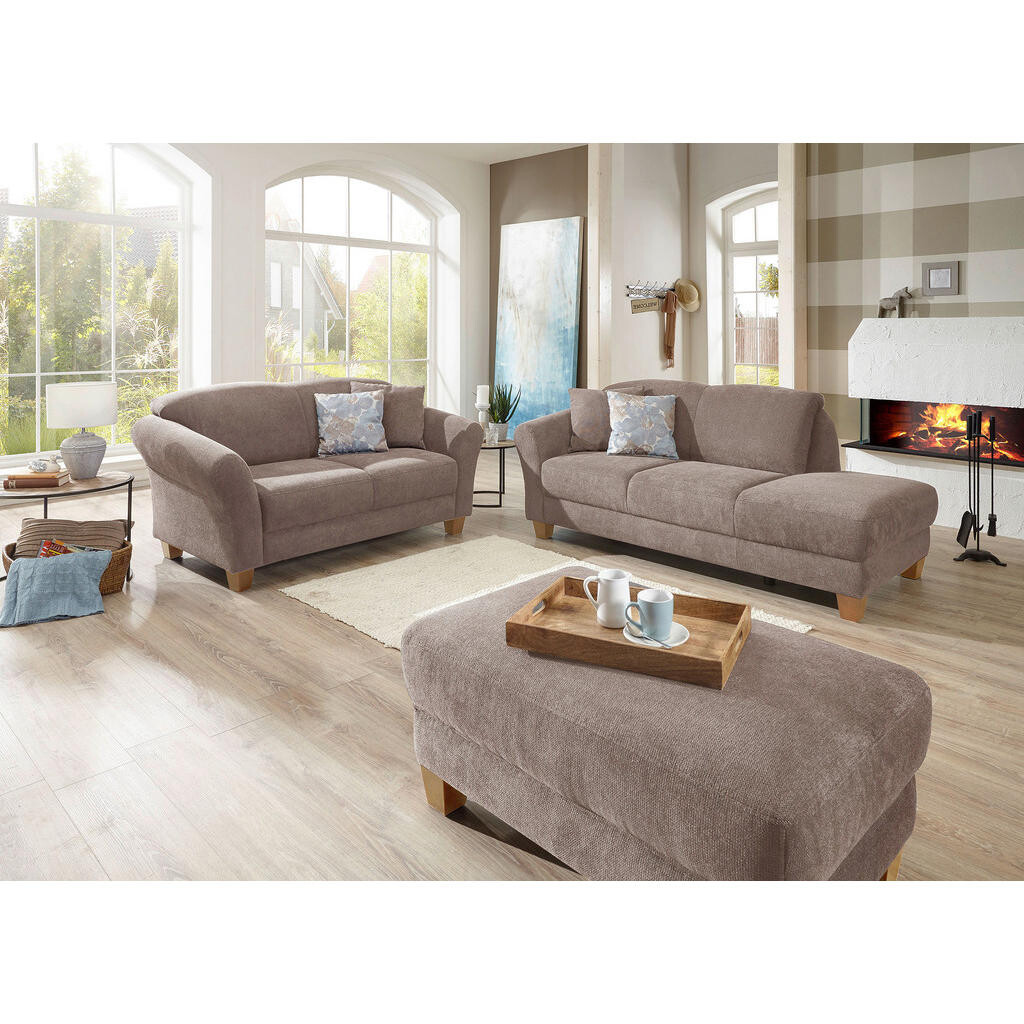 Sit & More LEŇOŠKA, textil, taupe