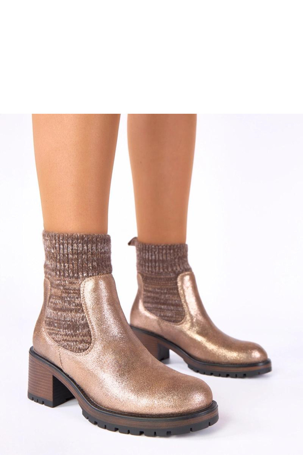 Topánky na podpätku model 222349 Solea 36