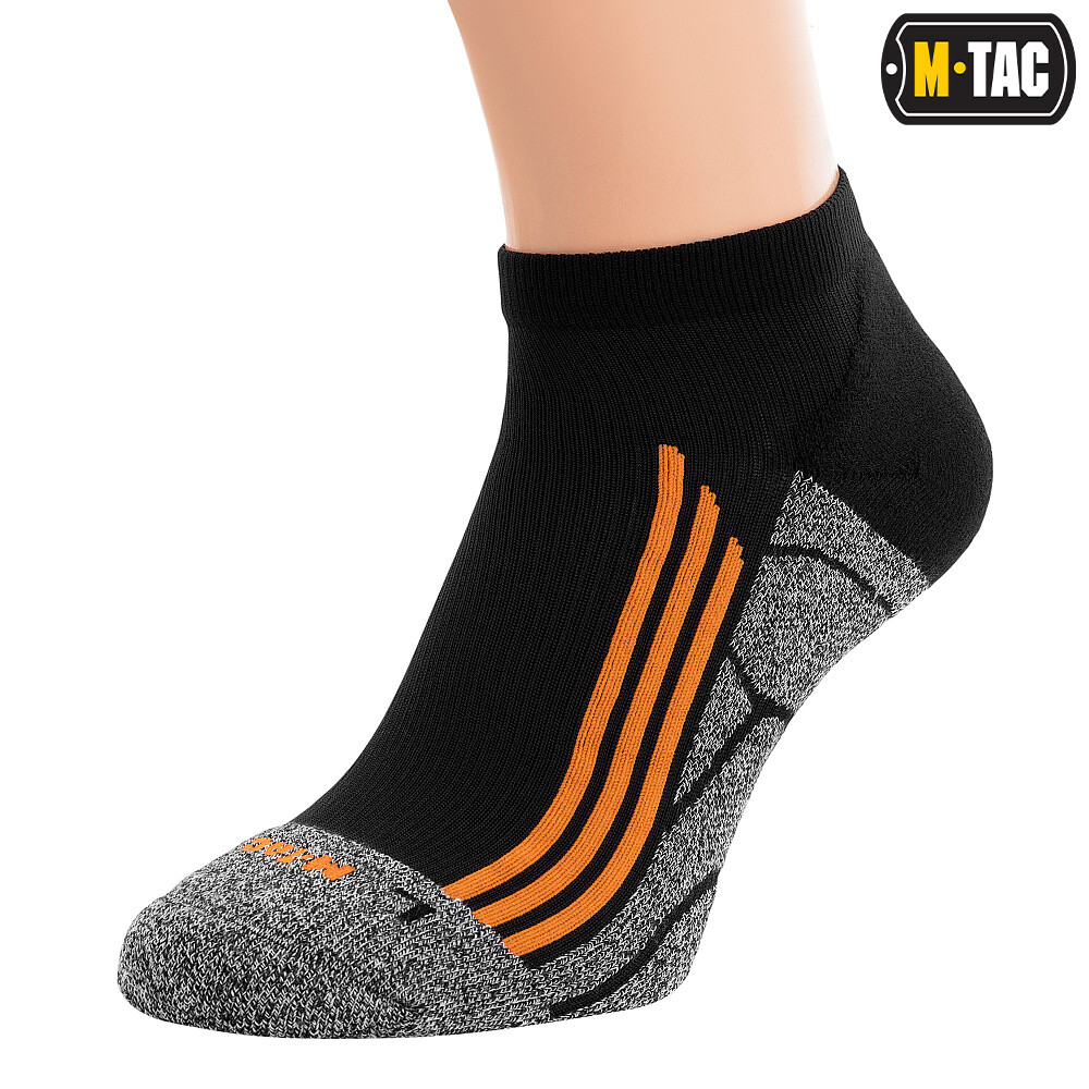 Ponožky M-Tac Coolmax 35 % - čierne-sivé,