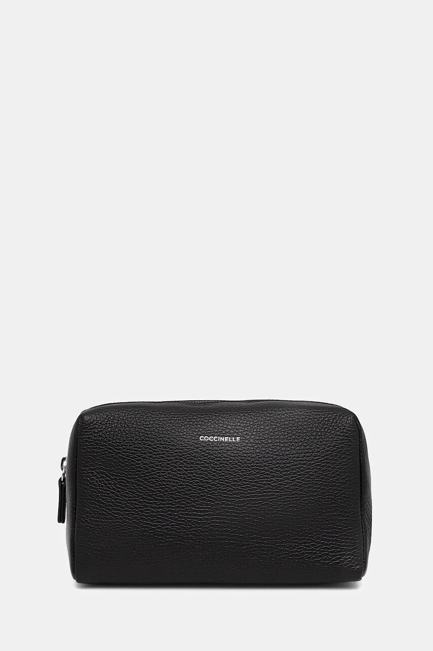 Kožená kozmetická taška Coccinelle SOFT