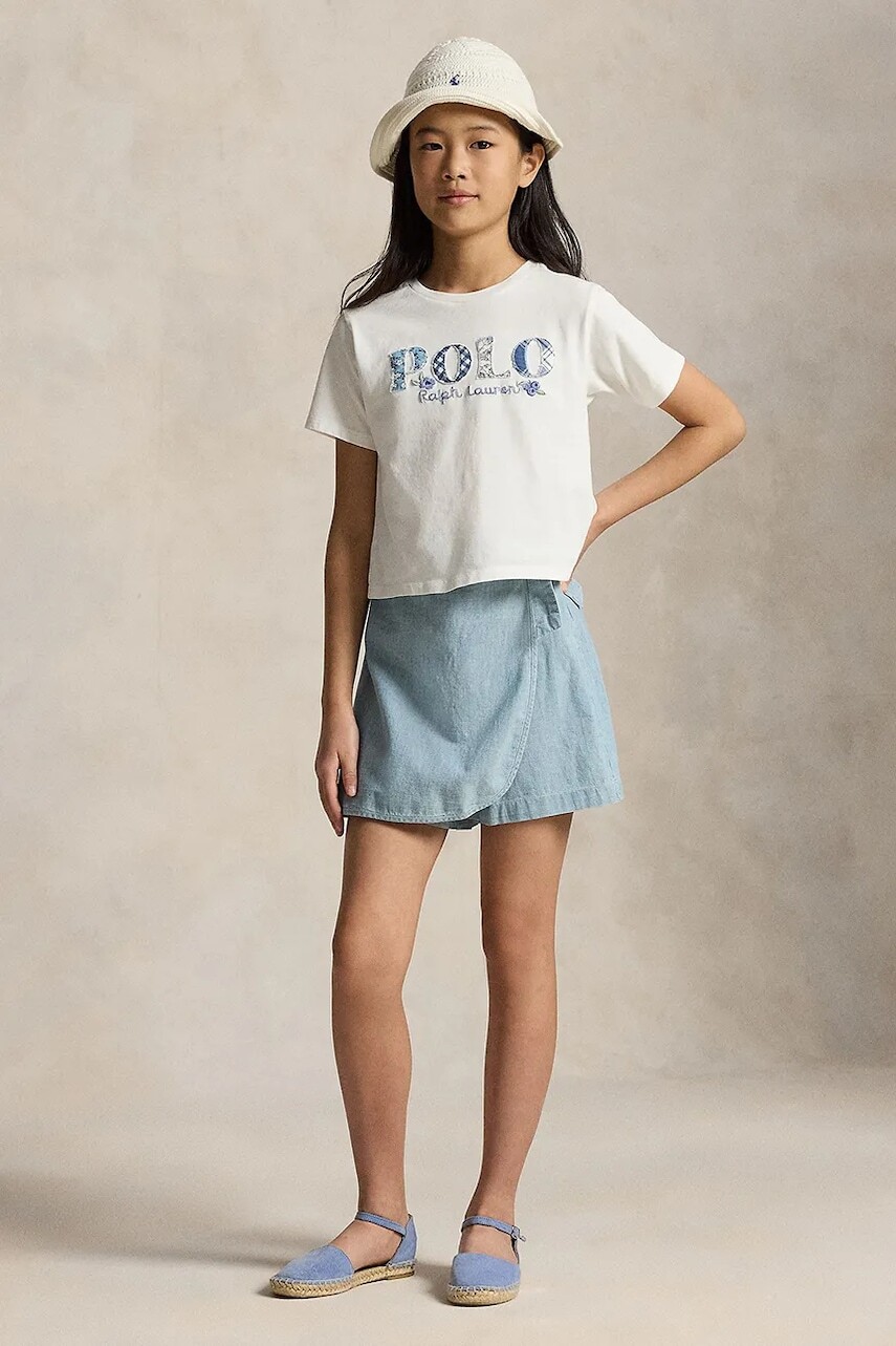 Detské rifľové krátke nohavice Polo Ralph Lauren