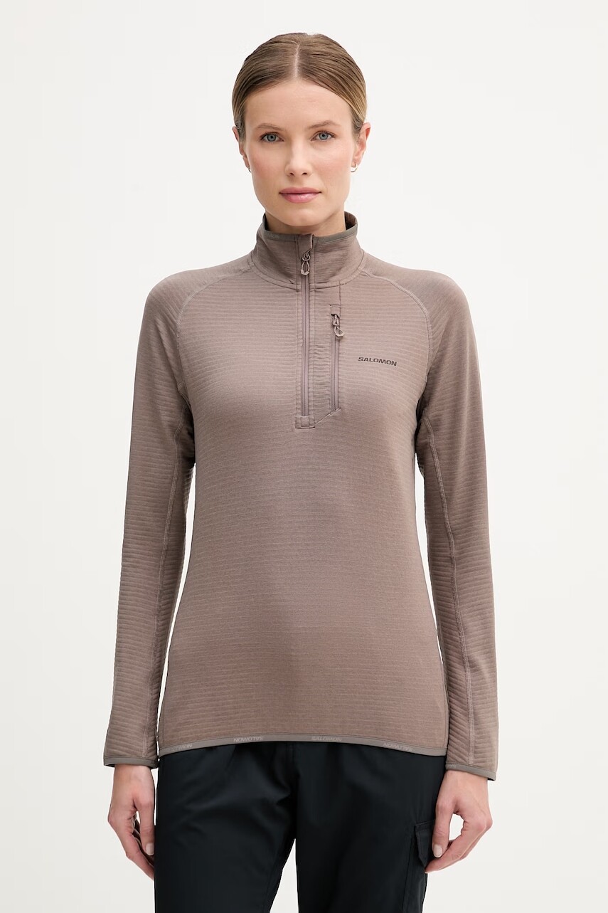 Outdoorová mikina Salomon ESSENTIAL LIGHTWARM