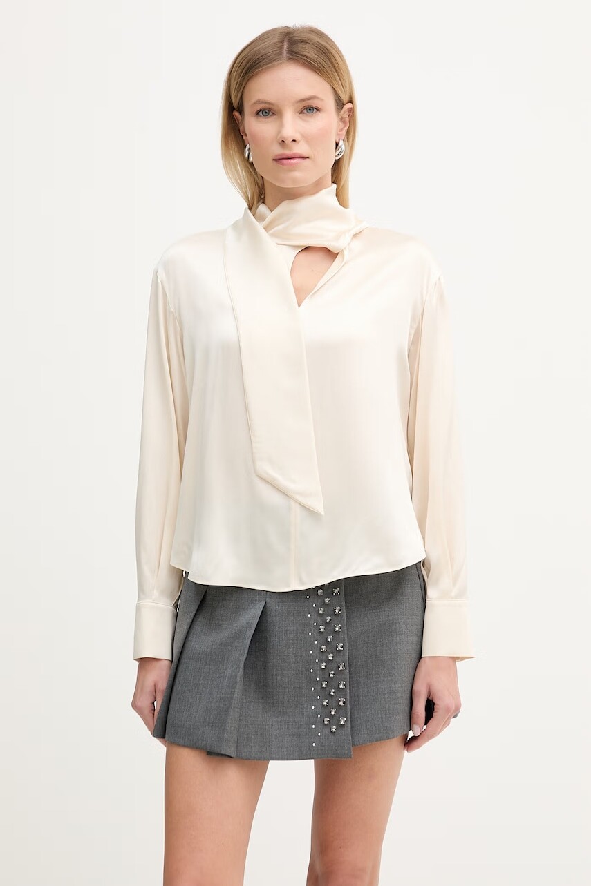 Hodvábna blúzka MAX&Co. MCOPASCIA