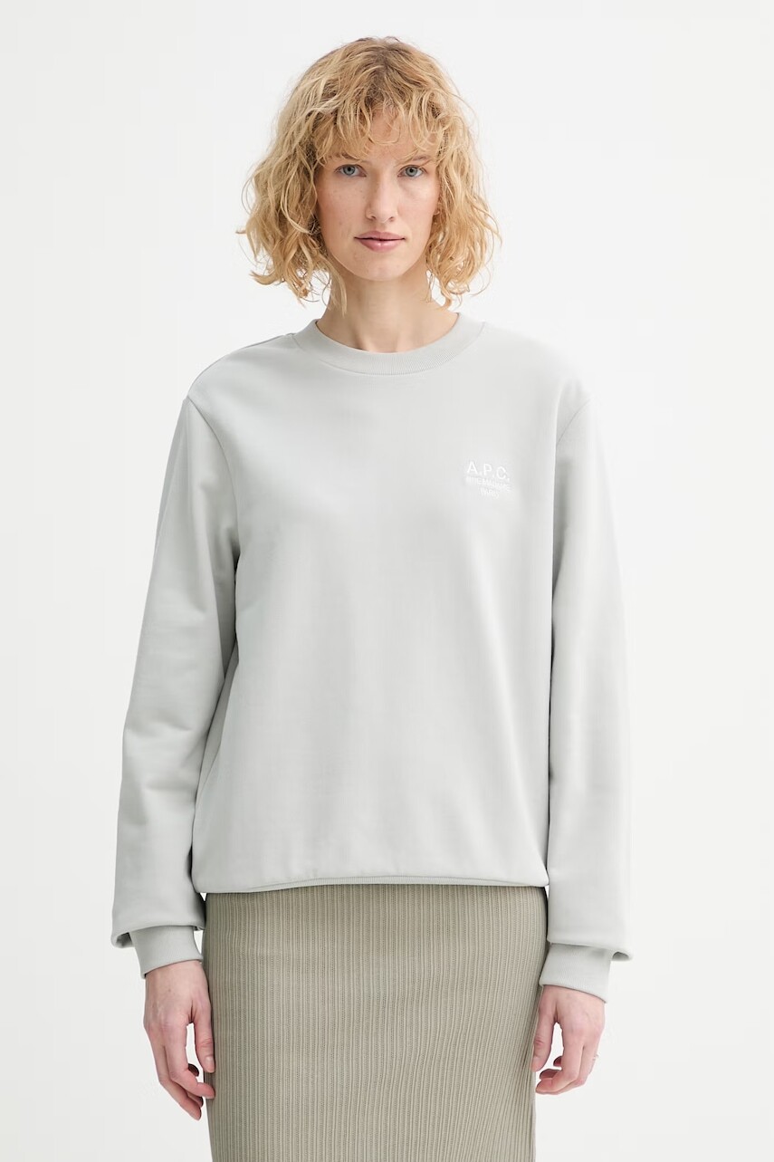 Mikina A.P.C. SWEAT STANDARD RUE MADAME