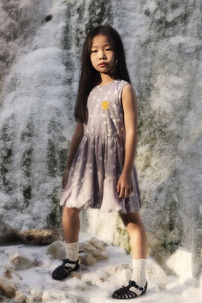 Dievčenské šaty Mini Rodini Starfall