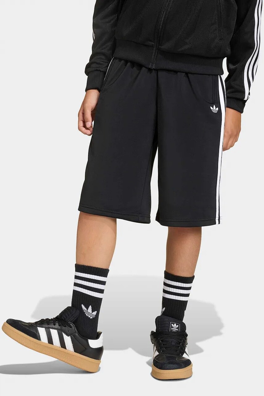 Detské bavlnené šortky adidas Originals