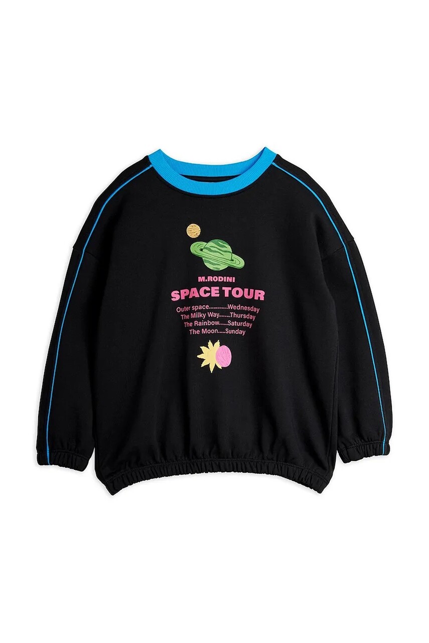 Detská bavlnená mikina Mini Rodini Space tour