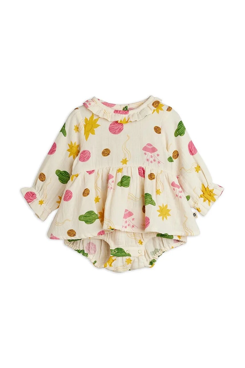 Bavlnené body pre bábätká Mini Rodini Space