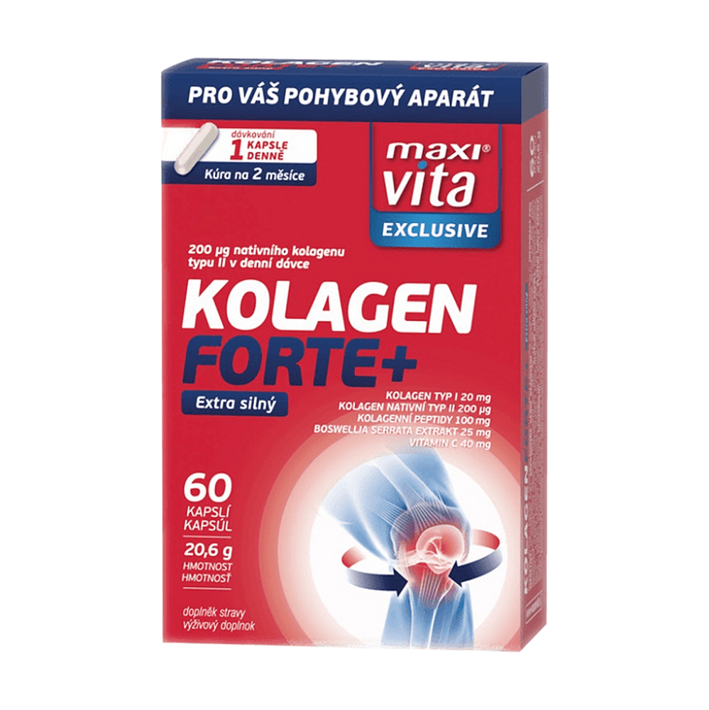 MAXI VITA Exclusive Kolagén Forte+ 60 kapsúl