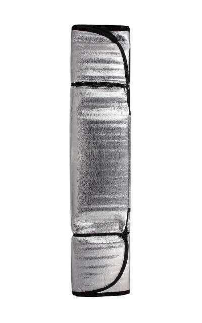 Strieborná ochrana na čelné sklo auta, 200 cm x 70 cm