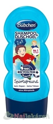 BUBCHEN KIDS 2v1 Malý futbalista 230 ml