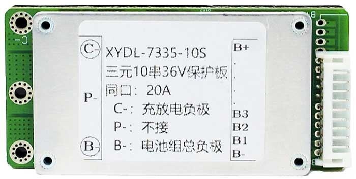 BMS XYDL-7335-10S (36V) 20A Li-ion