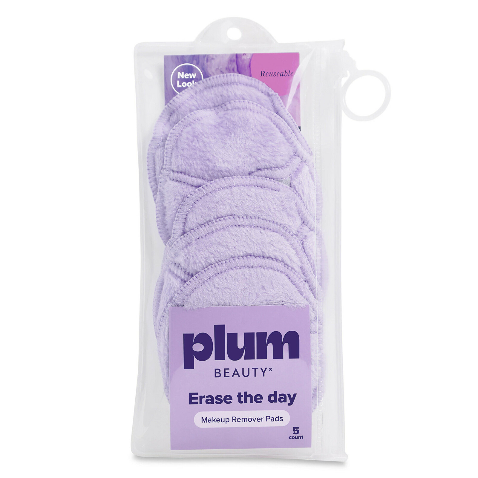 PlumBeauty Odličovacie tampóny Make-up Remover Pads 5 ks