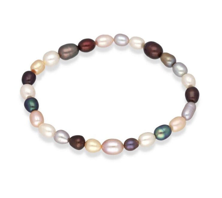 MOISS Elegantný perlový náramok PEARLS BP000090