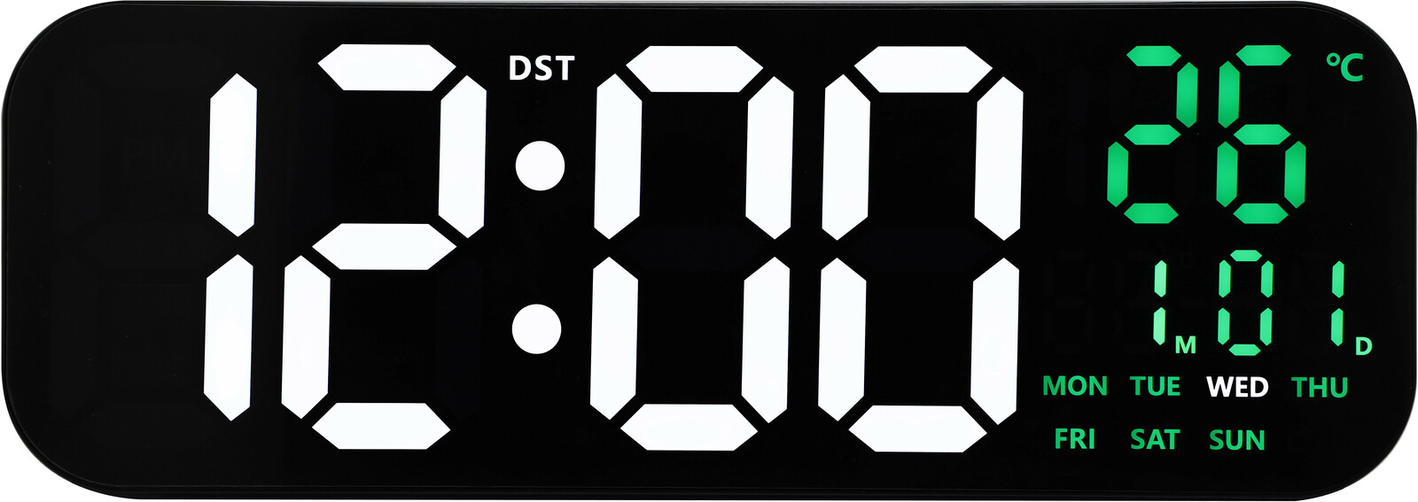 JVD Digitálne nástenné hodiny DH9016.4