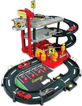 Bburago Ferrari Parking Garage s 2 autami