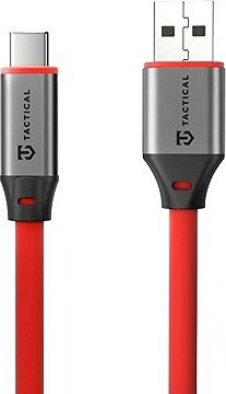 Tactical Fat Man 2.0 Cable USB-A/USB-C 1m Red