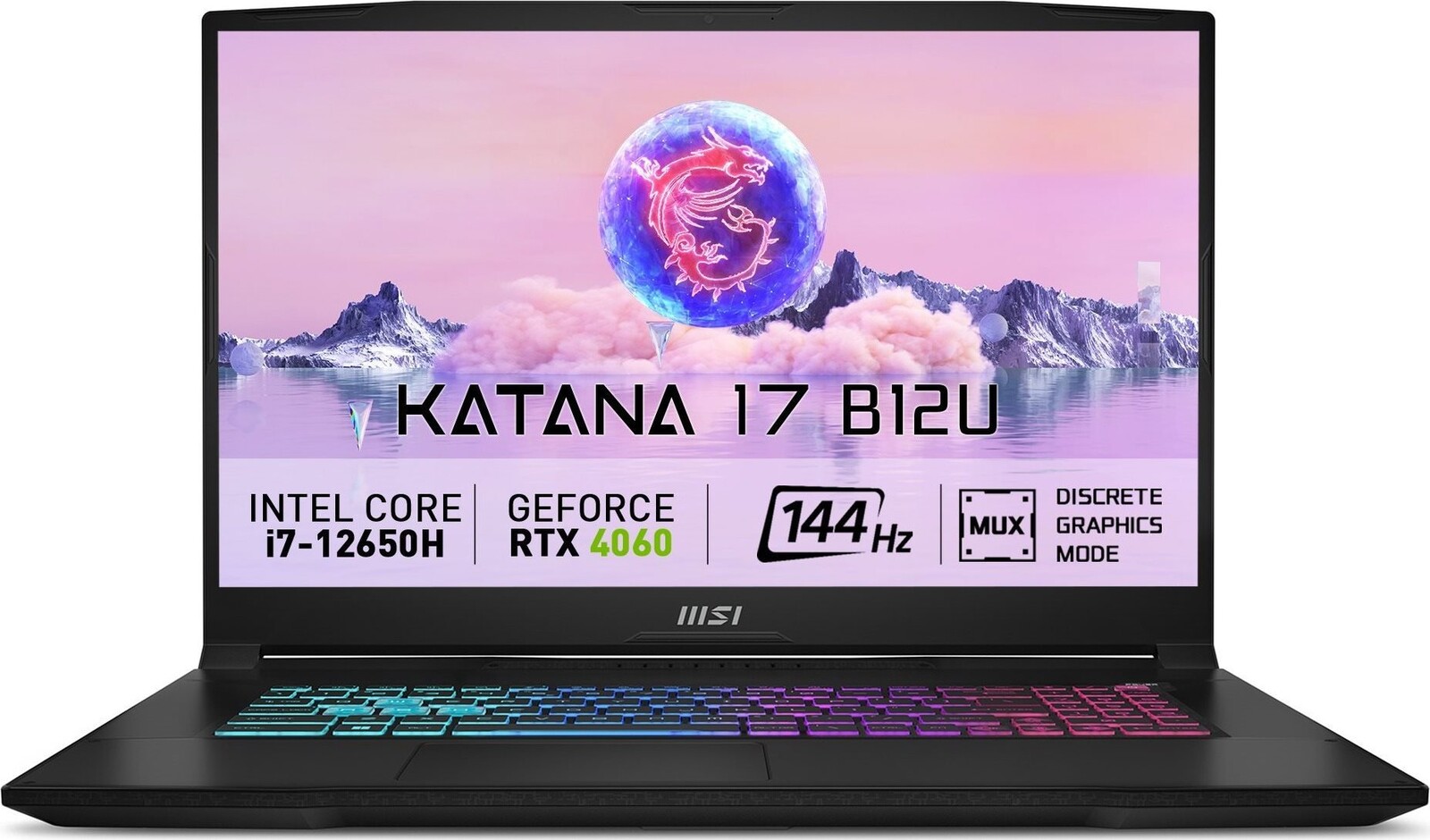 Repasované - MSI Katana 17 B12VFK-458SK