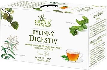Grešík Valdemar Bylinný digestiv 20 × 1,5 g n.s.
