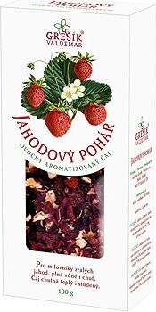 Grešík Valdemar Jahodový pohár 100 g