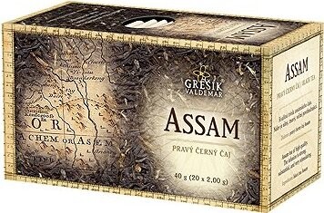 Grešík Valdemar Assam 20 × 2 g n.s. černý čaj