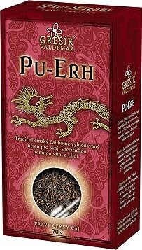 Grešík Valdemar PU - ERH pravý černý čaj velké balení XXL 0,5 kg