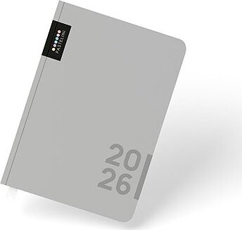KARTON P+P PASTELINI A5 týždenný 2026, sivý