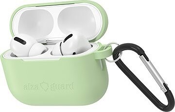 AlzaGuard Skinny Silicone Case pre Airpods Pro 3 zelené