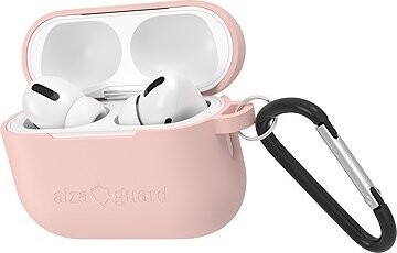 AlzaGuard Skinny Silicone Case pre Airpods Pro 3 ružové