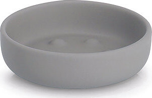 ZELLER Mýdlenka keramická šedá 11 × 3,3 cm