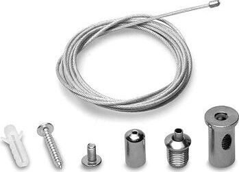 Escape6 Závesné oceľové lanko na modulové LED svietidlo s aretáciou výšky