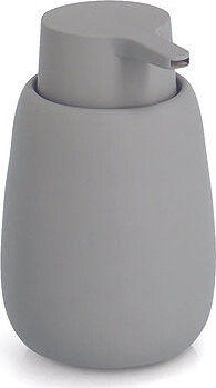 ZELLER Dávkovač na mýdlo keramický 8,8 × 8,8 × 13,7 cm, šedý