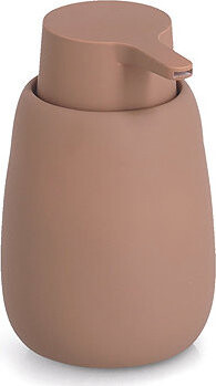 ZELLER Dávkovač na mýdlo keramický 8,8 × 8,8 × 13,7 cm, barva moka