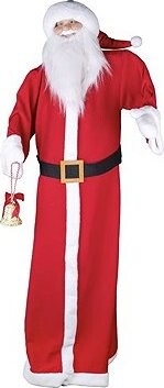 FUNNYFASHION Santa Claus pohyblivý so zvukom, 172 cm