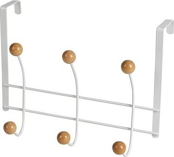 DOCHTMANN Vešiak na dvere 6 háčikov 28 × 4,5 × 21,5 cm, biely