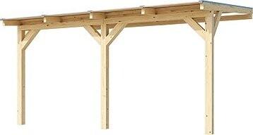 Weka Drevená záhradná pergola 672 (4,3 × 3,7 m)