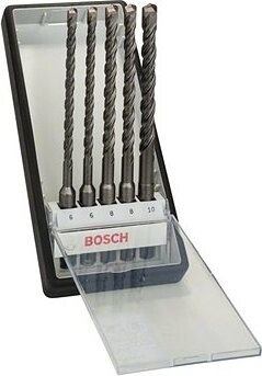 BOSCH sada SDS plus-5 6,6,8,8,10 × 165 mm, RL 2.607.019.928