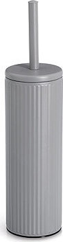 ZELLER WC Štětka kovová šedá 9,7 × 40 cm