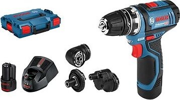 BOSCH Akumulátorová vŕtačka Bosch GSR 12V-15 FC Professional Sada