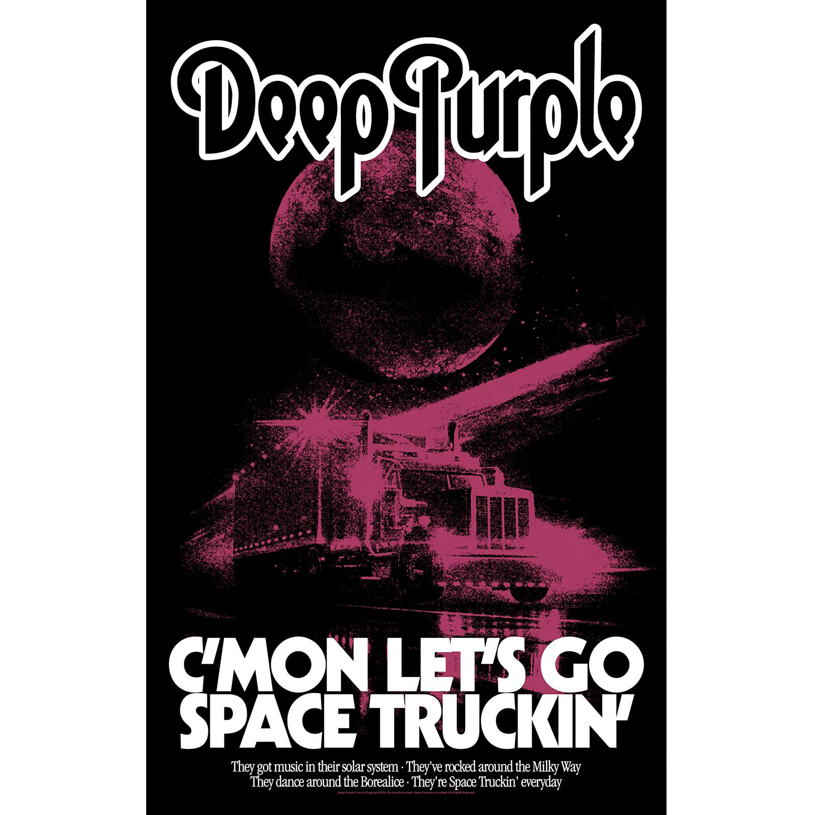 Deep Purple Space Truckin'