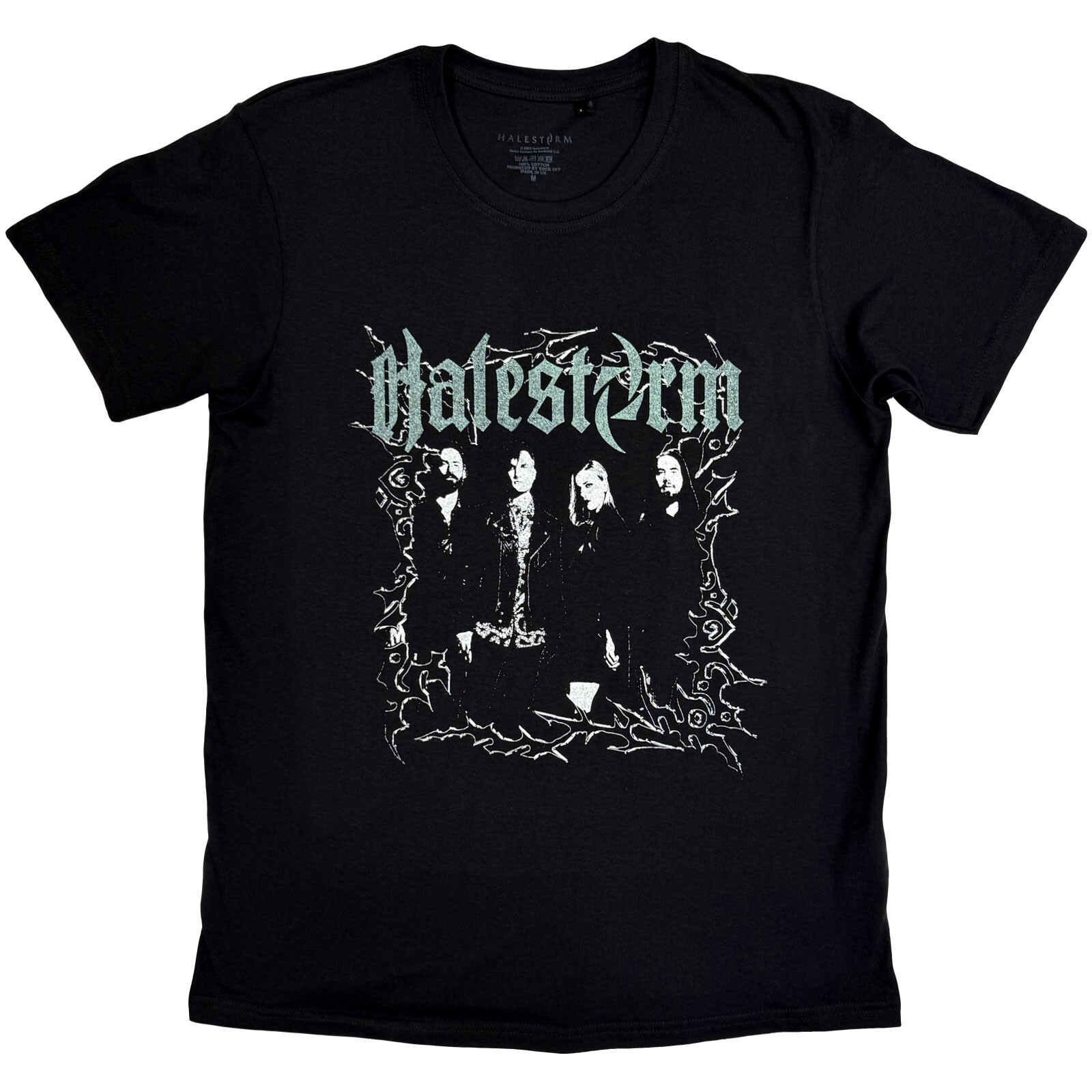 Halestorm tričko Jagged Frame Čierna S