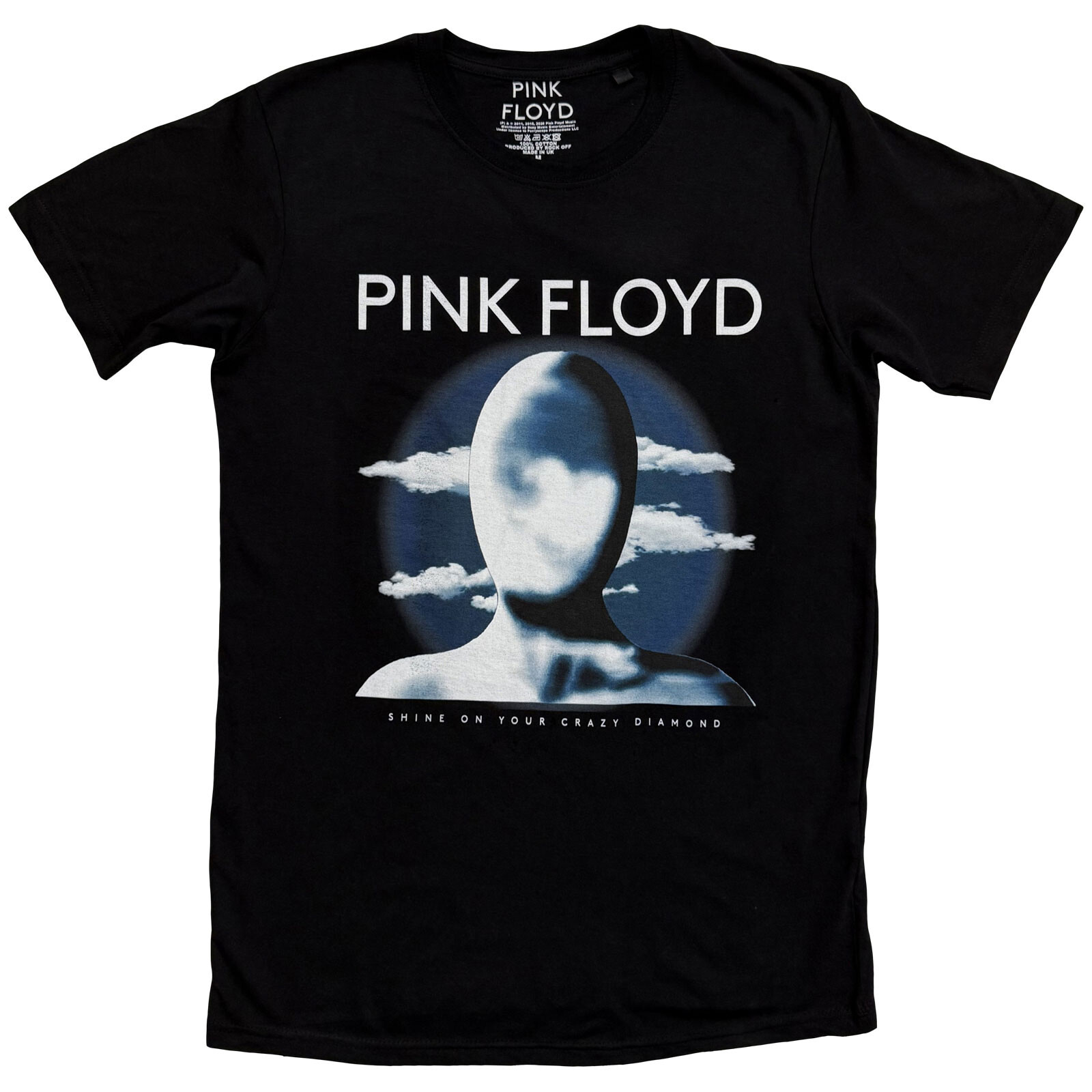 Pink Floyd tričko Clouds Čierna S