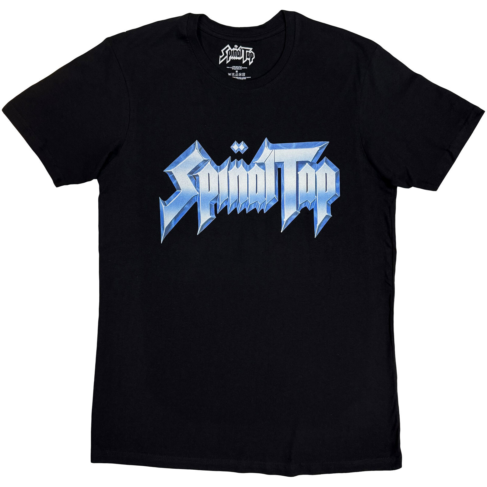Spinal Tap tričko Metallic Logo Čierna S