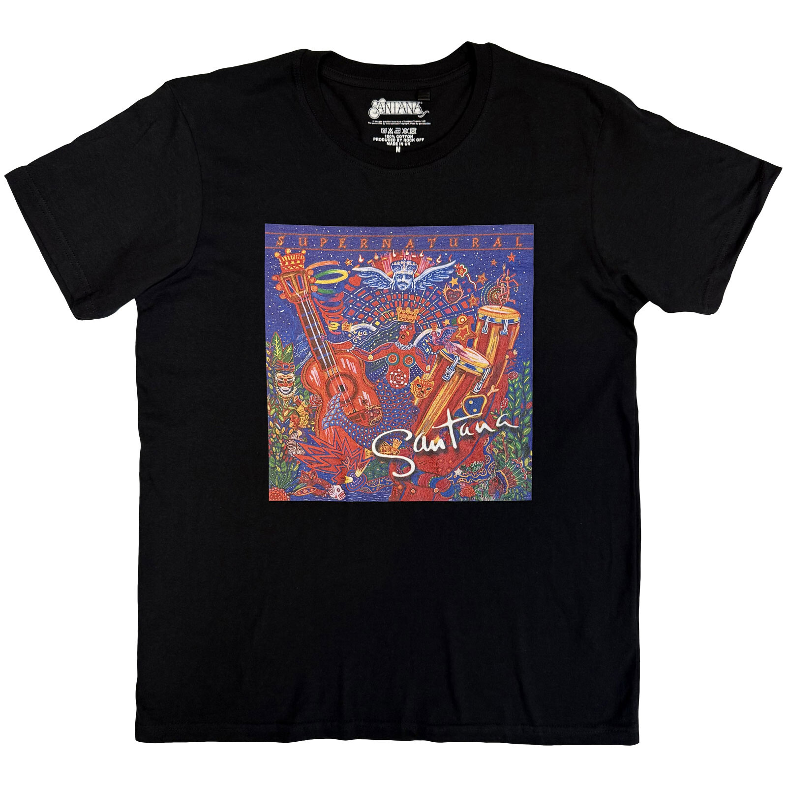 Santana tričko Supernatural Čierna S