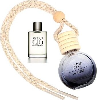 Smell of Life Luxusná vôňa do auta inšpirovaná vôňou toaletnej vody GIORGIO ARMANI Acqua di Gio 10 ml