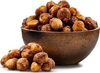 GRIZLY Makadamiové orechy v slanom karameli s medom 250 g