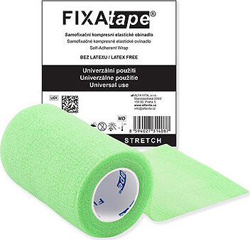 FIXAtape Stretch 7,5 × 450 cm zelené