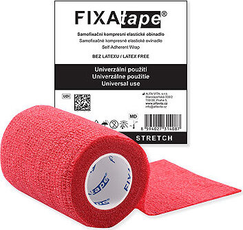 FIXAtape Stretch 7,5 × 450 cm červené