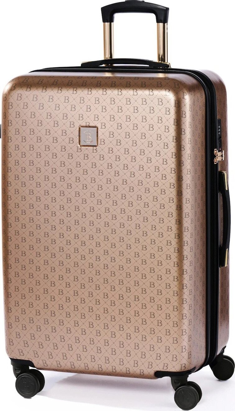 BERTOO Cestovný kufor Torino, zlatý 99 l