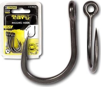 Black Cat Rigging Hook DG Veľkosť 5/0 6 ks